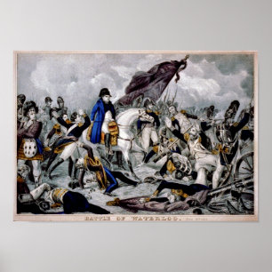 Póster Batalha de Waterloo
