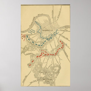 Poster Batalha do Mapa de Nashville