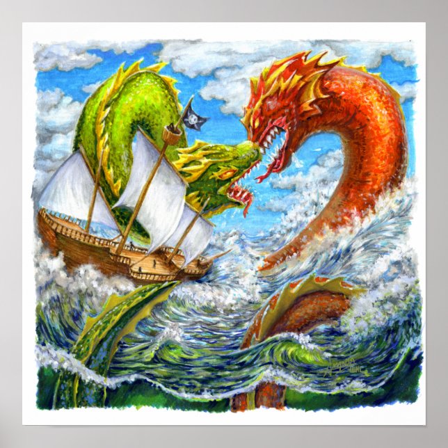 Poster Batalha do Mar (Frente)