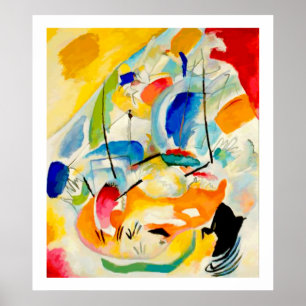 Póster Batalha do Mar de PixDezines Kandinsky 1913