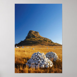 Póster Batalha Do Memorial De Isandlwana Perto De Nqutu