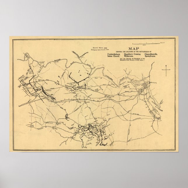 Poster Batalha do Tribunal da Pensilvânia (Frente)