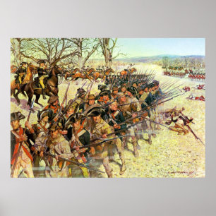 Poster Batalha do tribunal de Guilford por Charles