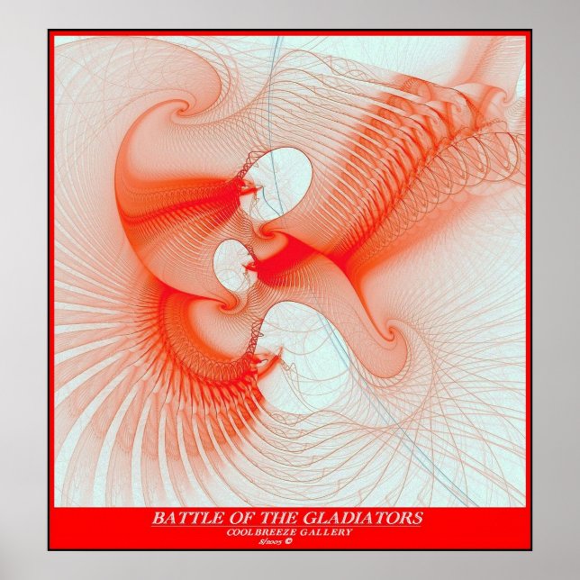 PÓSTER BATALHA DOS GLADIADORES (Frente)