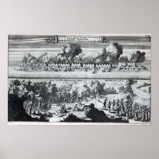 Póster Batalha entre os Buccaneers (Frente)