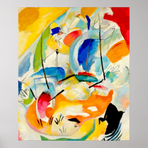 Póster Batalha Naval de Kandinsky 1913