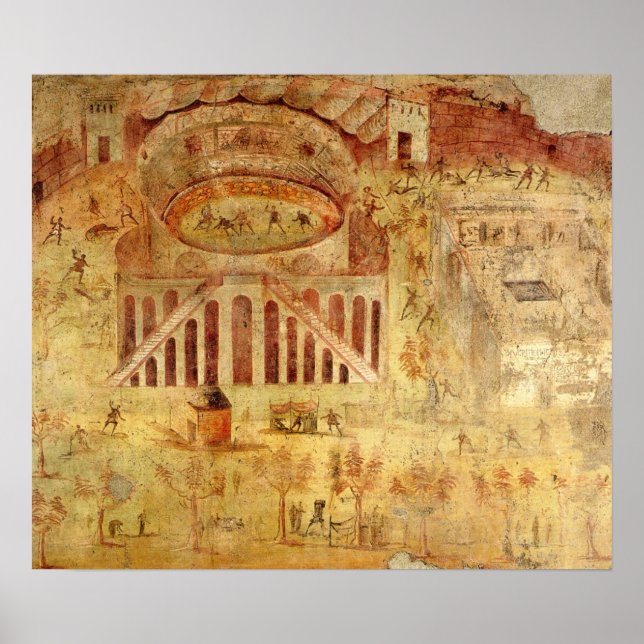 Poster Batalha no Anfiteatro (Frente)