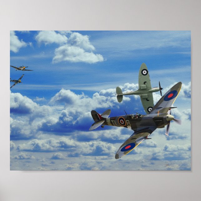 Póster Batalha no céu (Frente)