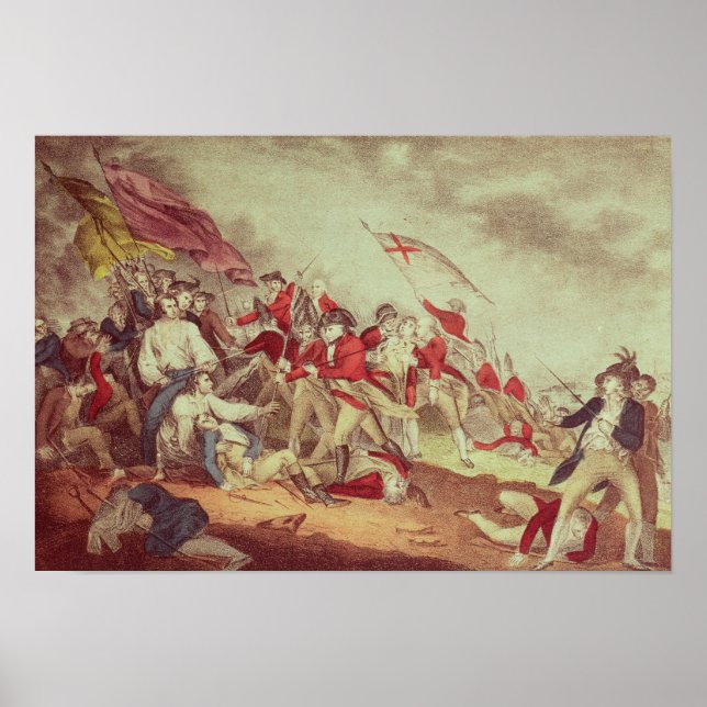 Póster Batalha no Monte Bunker (Frente)