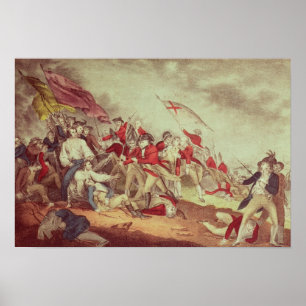 Póster Batalha no monte de depósito