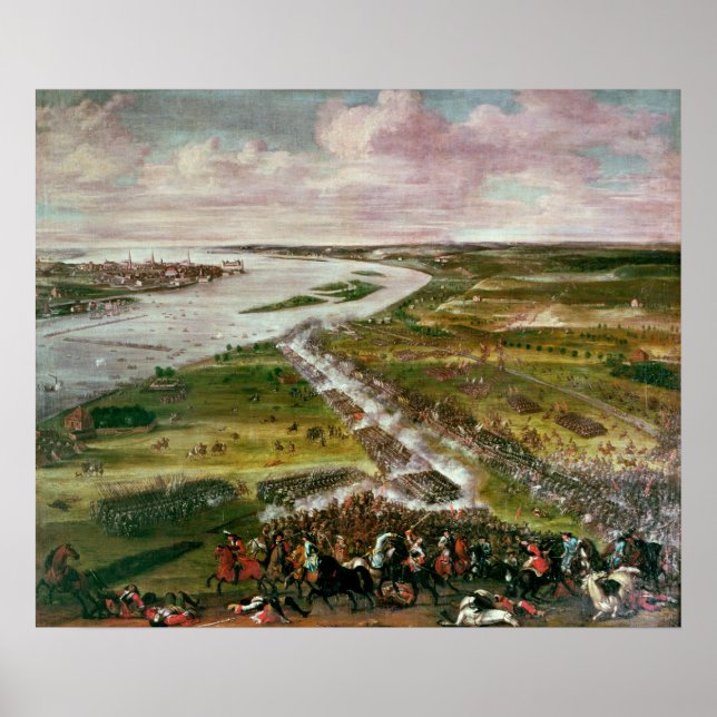 Poster Batalha pelo Cruzamento da Dvina, 1701 (Frente)
