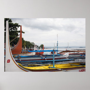 Poster Batangas boats.