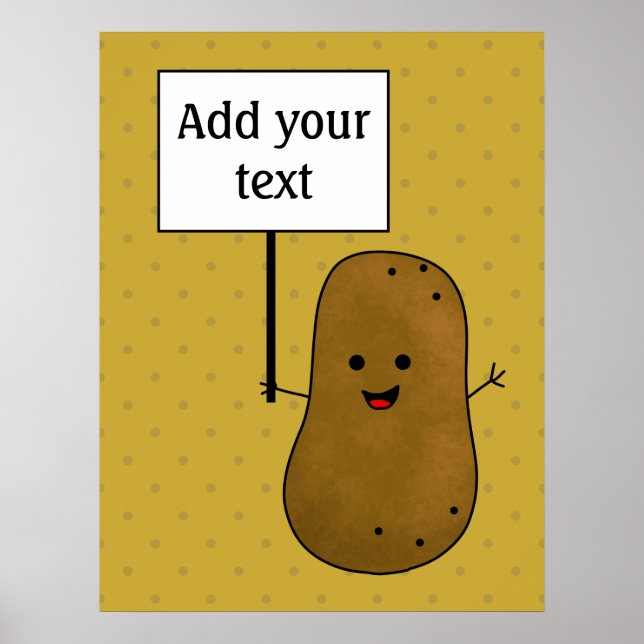 Póster Batata Feliz (Frente)
