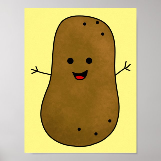 Póster Batata Feliz e Gorda (Frente)
