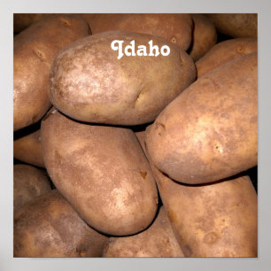 Póster Batatas de Idaho