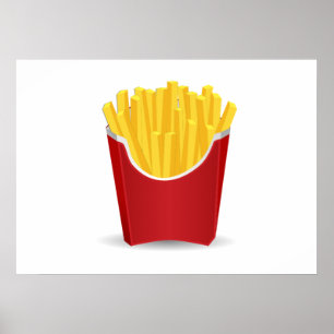 Poster Batatas fritas
