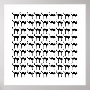 Póster bate-papo do motivo noir