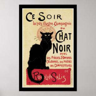 Póster Bate-papo Noir