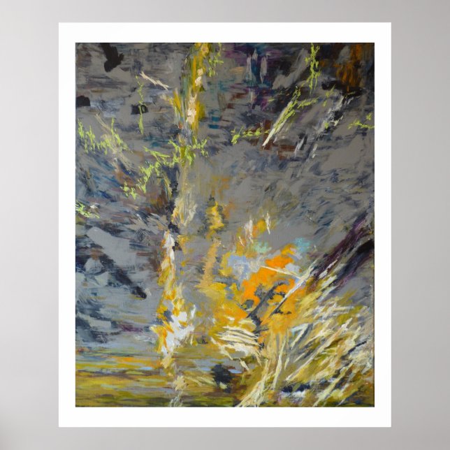 Póster Bateau drossé sur les rochers (Frente)