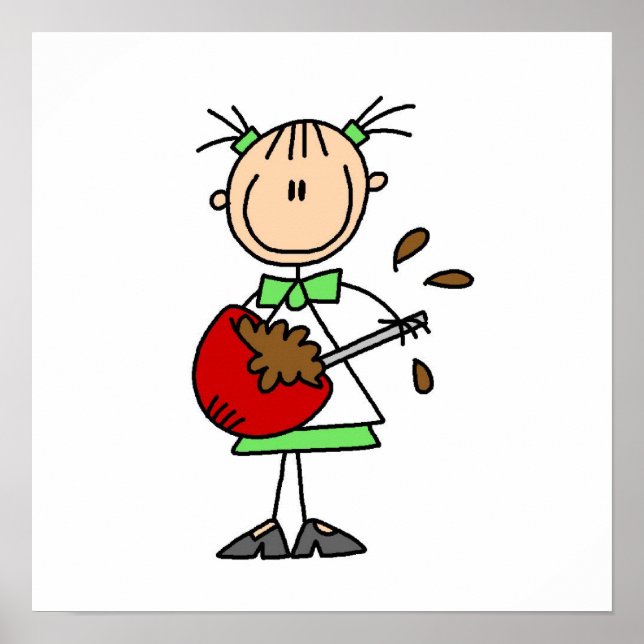 Póster Bateria de mistura do criador com figura adesiva (Frente)