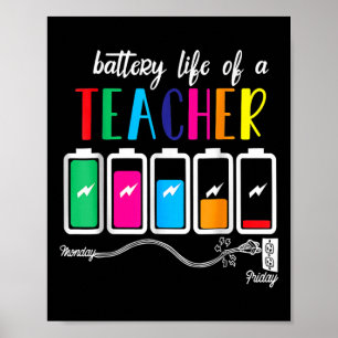 Poster Bateria De Vida Um Professor No Natal