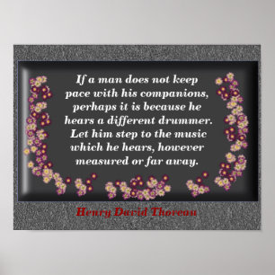 Poster Baterista diferente