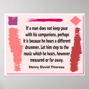 Póster Baterista diferente