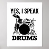 Baterista | Presente para tambores de instrumentos