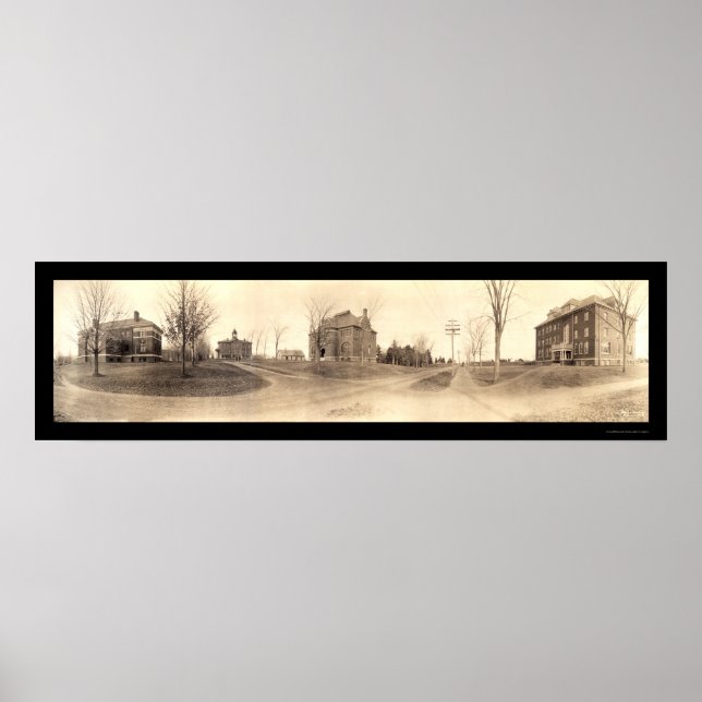 Poster Bates College Maine Photo (Frente)