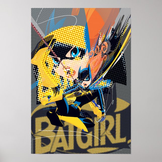 Póster Batgirl Swing Kick (Frente)