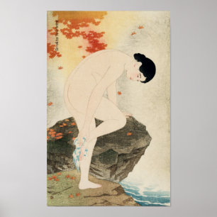 Póster Bath Aroma Ito Shinsui Bice Art Japonês