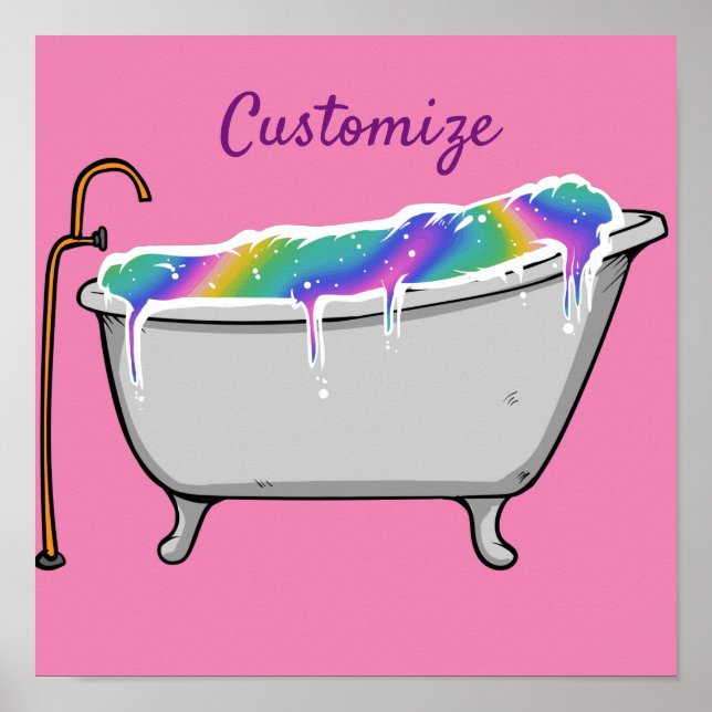 Poster Bath Bomb Babe Thunder_Cove (Frente)