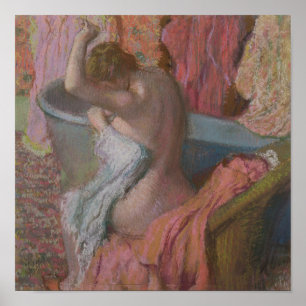 Poster Bather de Edgar Degas  