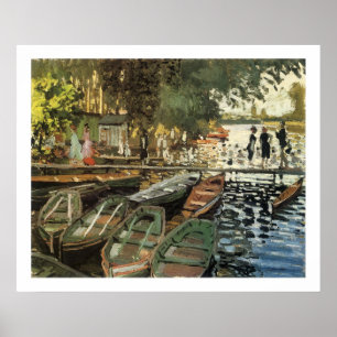 Póster Bathers no La Grenovilliere