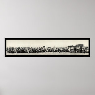 Poster Bathing Beauties & Autos Seal Beach, CA Foto 1917