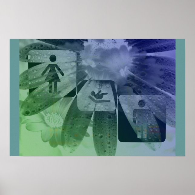 Póster Bathroom Art (Frente)