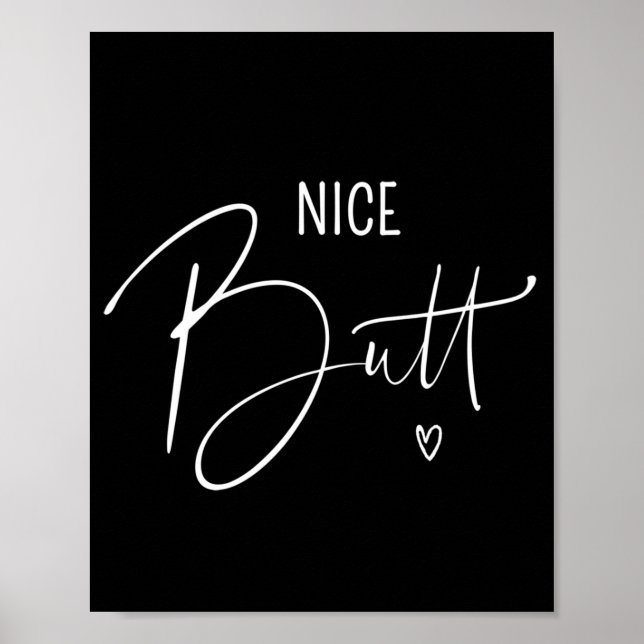 Poster Bathroom Decore Belo Bumbum Engraçado Citações de  (Frente)