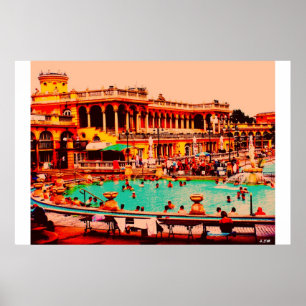 Póster Baths Budapeste