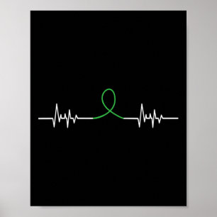 Poster Batida do Coração Verde - Sensibilização para a Sa