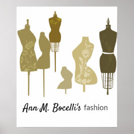 Poster Batizar seu Artesanato, Sewing Room Mannequin