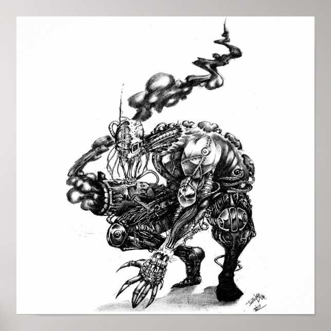 Póster Batledroid (Frente)