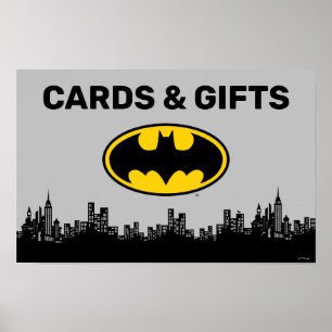 Poster Batman Cartões e presentes de aniversário