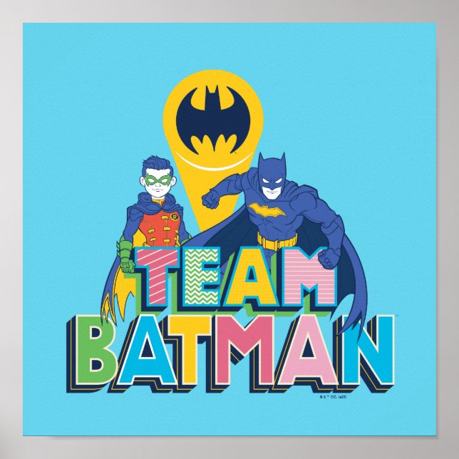 Poster Batman | Equipe Batman (Frente)