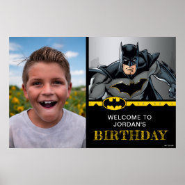 Poster Batman | Foto de boas-vindas ao Chalkboard Happy B