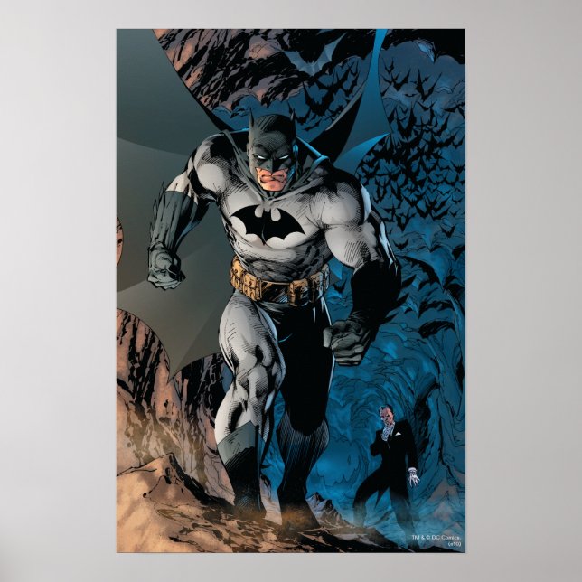 Póster Batman Saindo Da Caverna De Bat (Frente)