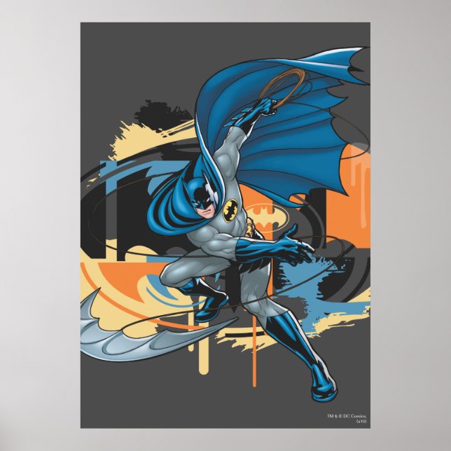 Póster Batman Throw (Frente)