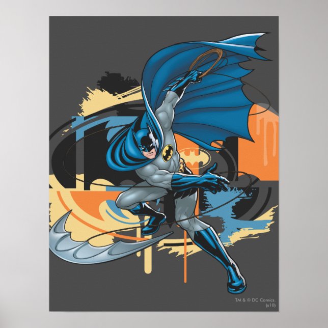 Póster Batman Throw (Frente)
