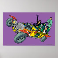 Batman Villains Em Jokermobile