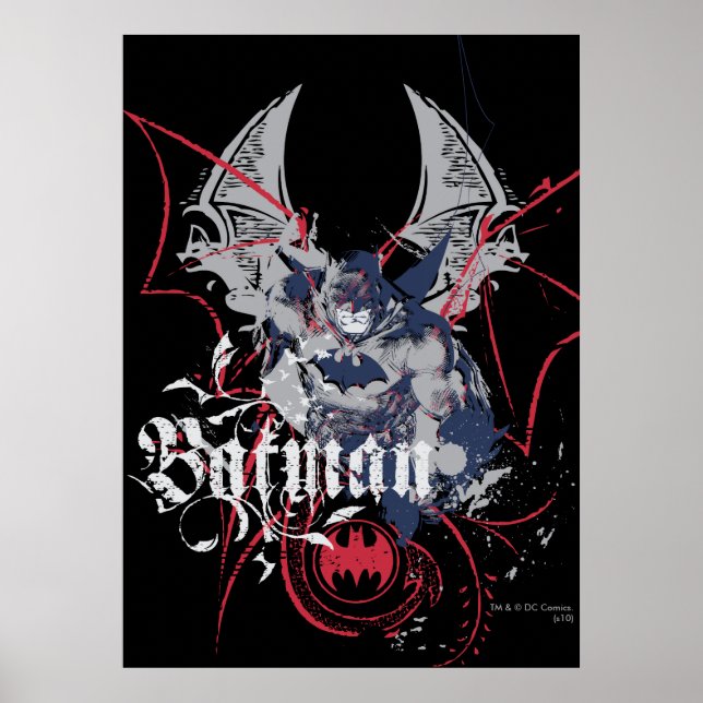 Poster Batman Wing Collage (Frente)