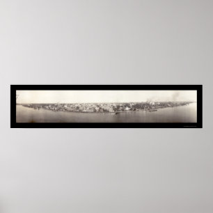 Poster Baton Rouge Waterfront Foto 1912